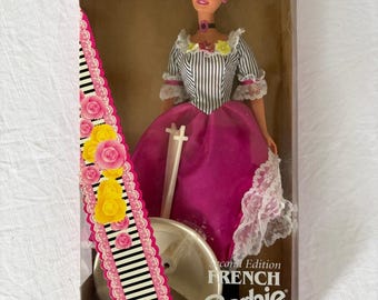 Poupée Barbie française de collection deuxième édition. PNE
