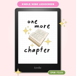 Kindle, Kobo Sperrbildschirm | Noch ein Kapitel | Bildschirmschoner | Digitaler Download