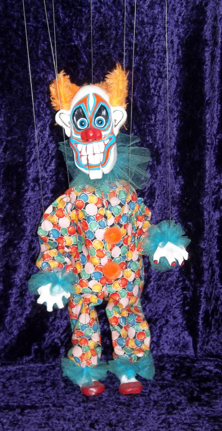 Evil Clown with working mouth Etsy