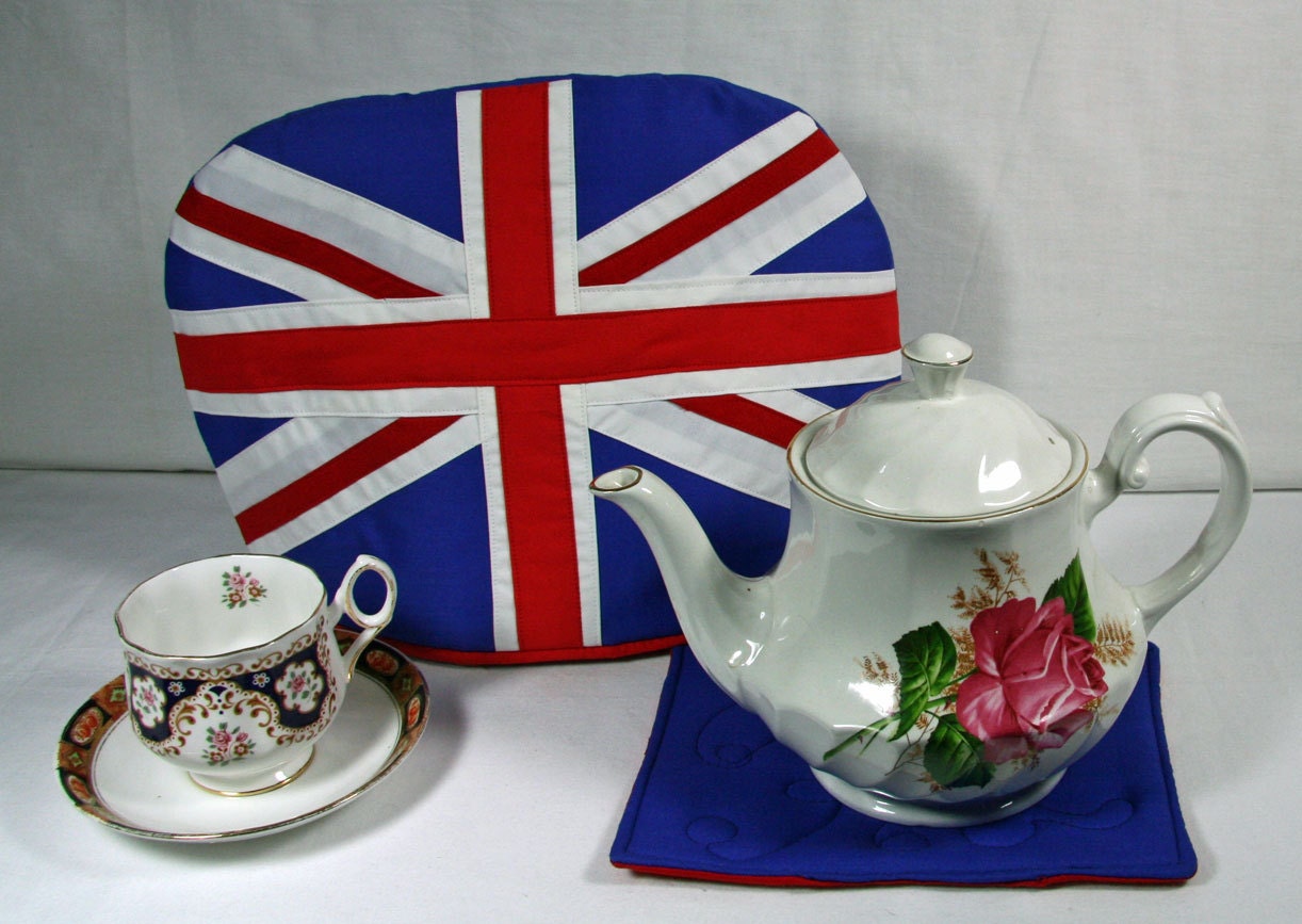 Union Jack Domed Tea Cozy for 6 to 8 Cup Tea Pot Union Flag Etsy