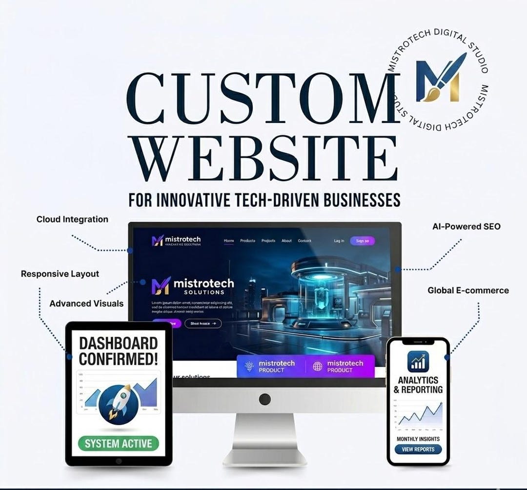 Custom Website Design - Etsy