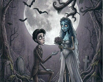 Darkline Band 1 – Gothic-Malbuch | Malen nach Zahlen | Im Stil von Tim Burton | Halloween | Für Erwachsene und Jugendliche