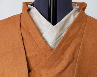 Made to order: costum made linen Star Wars inspired Mace Windu Jedi robe, tunic, costume cosplay larp,rebel legion