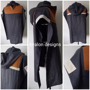Op verzoek te maken: Jedi inspired poncho The lost order"