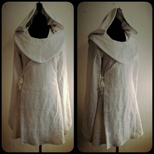 Made to Order: Custom Colours Linen Star Wars Inspired Jedi Robe,dress ...