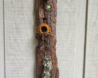 Forest Bark Wall Art: The Navigator