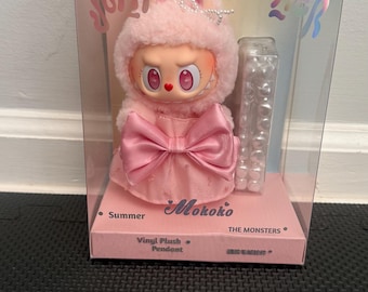 Autentisk Mokoko Popmart plyschfigur