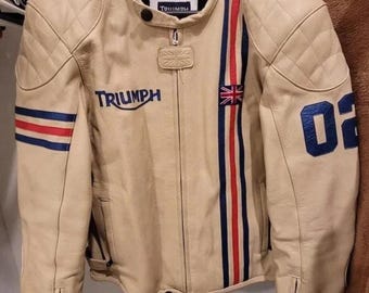 Damen Creme Leder Bikerjacke Cafe Racer Motorradjacke mit gestepptem Schulterstreifen-Detail & Slim Fit Reitjacke Geschenk für Fahrer