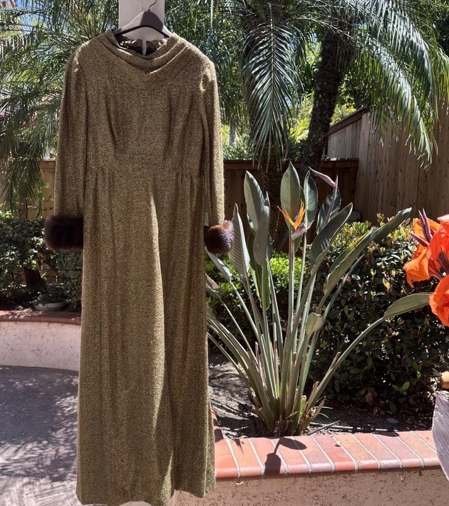 Saks Evening Gown - Etsy