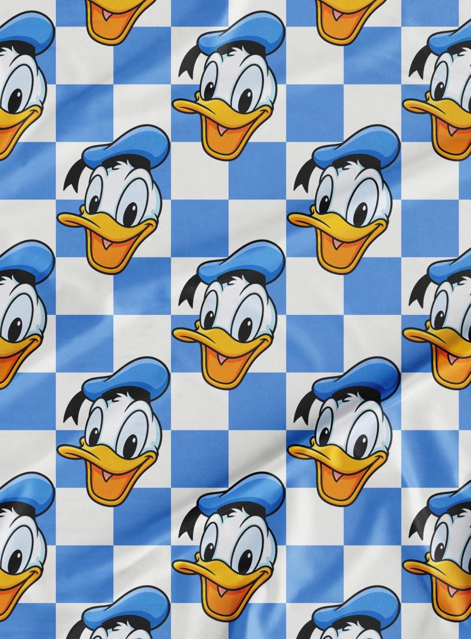 Donald Duck Fabric - Etsy