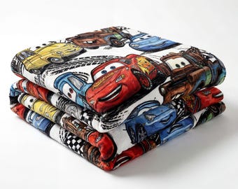 Velveteen Plush Blanket | Cozy Cars Vibe