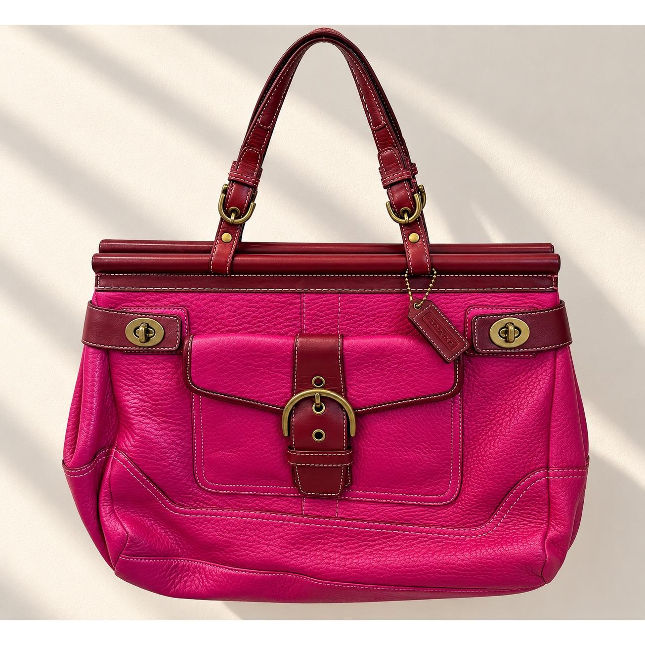 Vintage coach bags pink - Etsy 日本