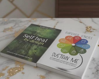 バーバラ・オニール著『サステイン・ミー』と『セルフ・ヒール・バイ・デザイン』の書籍セット