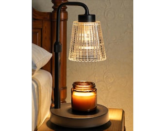 Calentador de velas con temporizador, regulable, para cera derretida, regalo para mamá y decoración del hogar.