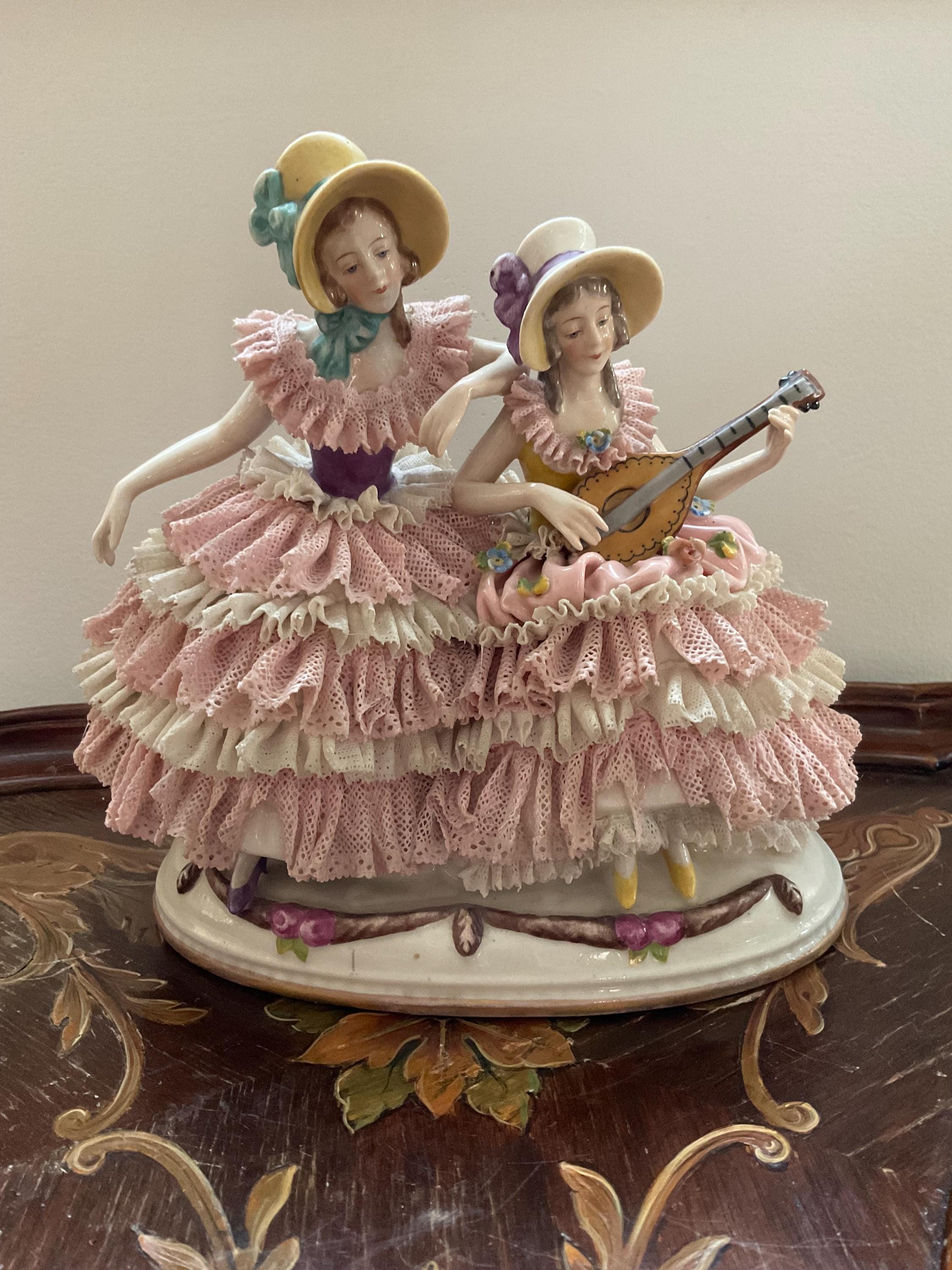 Dresden lace doll - Etsy 日本