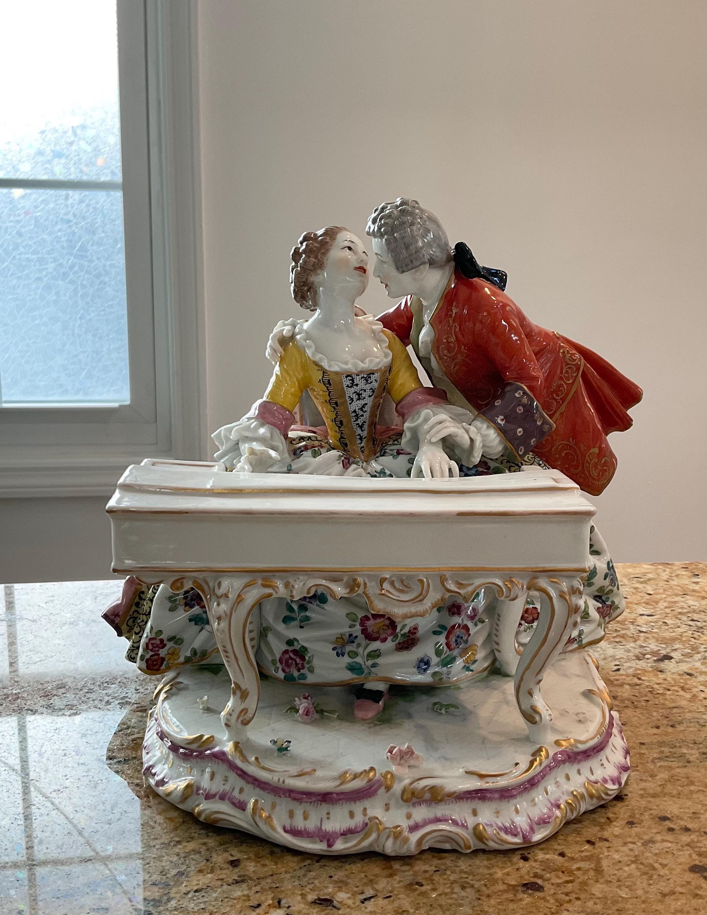 Antique porcelain figurines - Etsy 日本