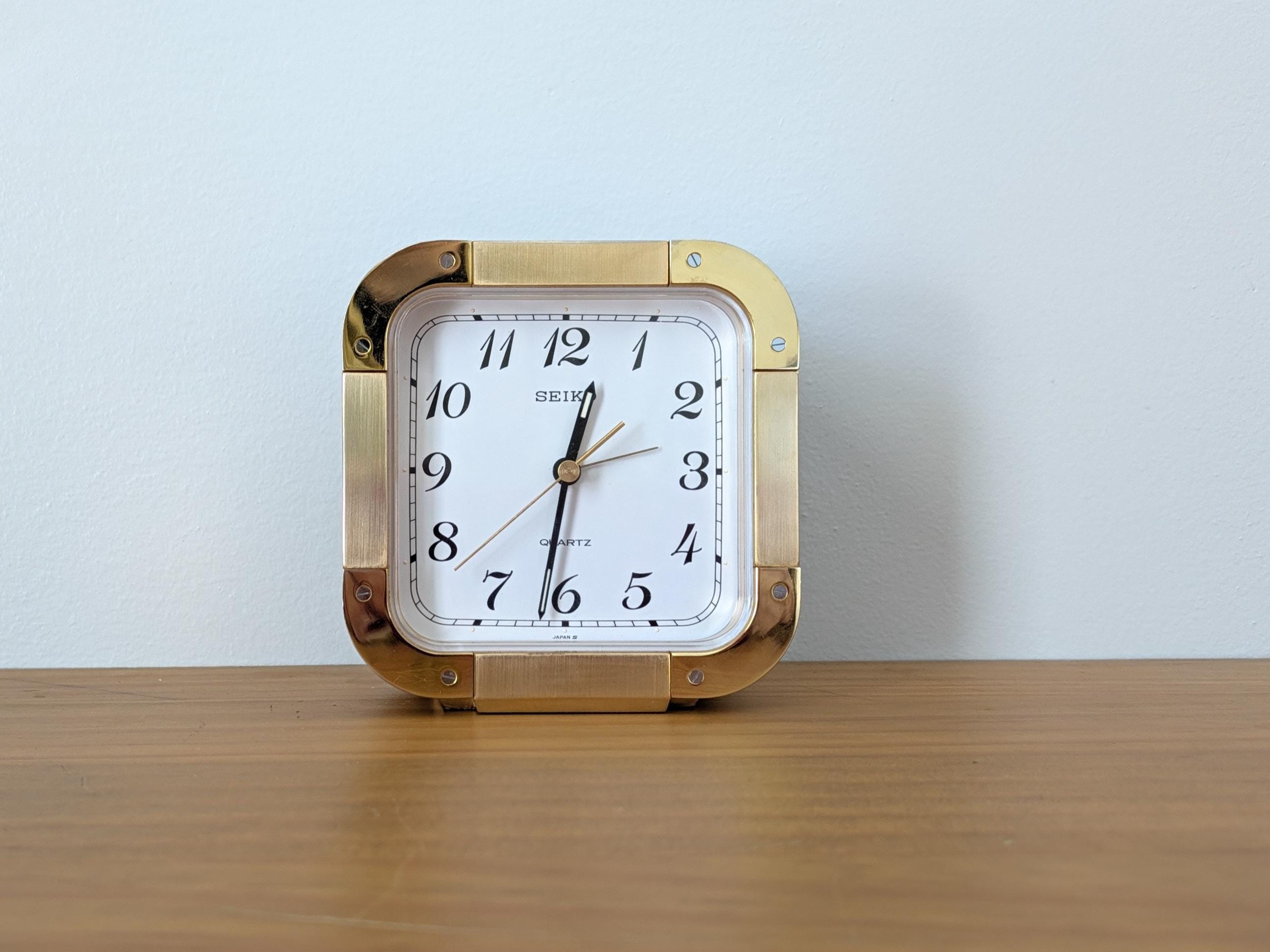 Seiko Vintage Alarm Clock - Etsy