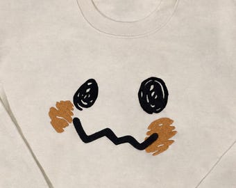 Embroidered Mimikyu PKM Face Hoodie / Sweatshirt