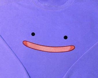 Sudadera con capucha/sudadera con capucha bordada Ditto PKM Face
