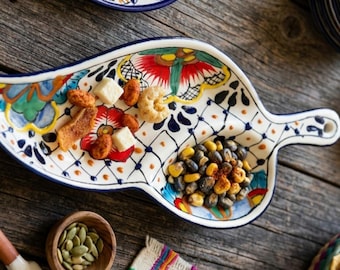 Talavera snack tray. Lead free