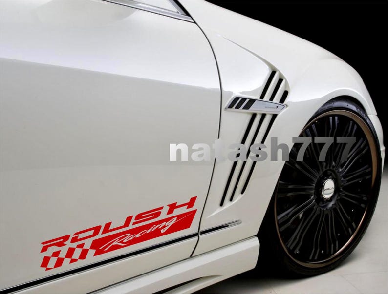 ROUSH RACING Motorsport Performance Sport Car Vinyl Decal Sticker ...