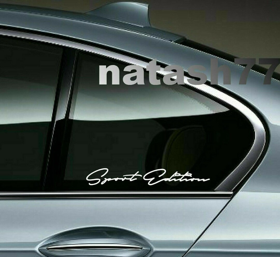 Sport Edition Racing Car Truck SUV Window Vinyl Decal Sticker Emblem ...