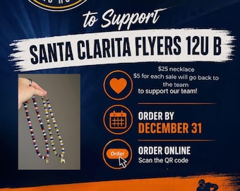 Zbiórka funduszy 12uB Flyers – spersonalizowane naszyjniki z koralików