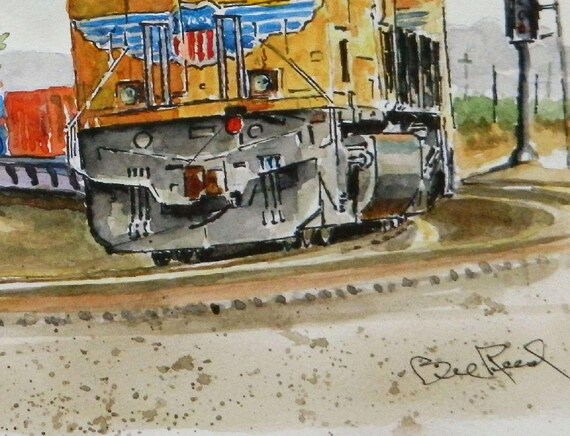Union Pacific 8226 - Fine Art Print. - Etsy