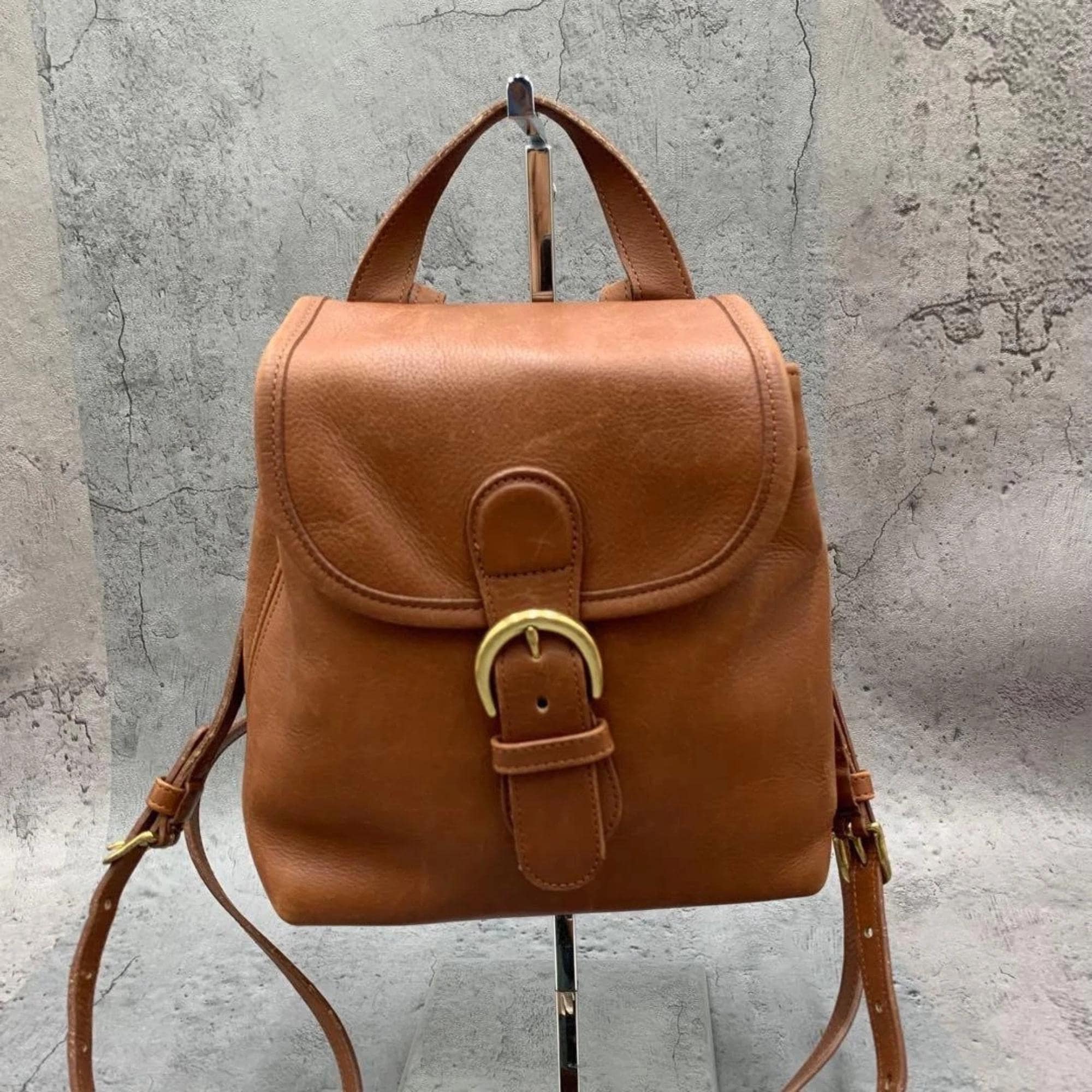 オールドコーチ 4152 Bantam Bag リュック 2way ブラウン Coach 4152 Backpack - Etsy