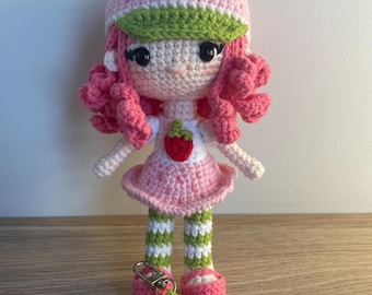 Crochet Strawberry Shortcake Doll