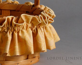 Gold Swirl Basket Garter