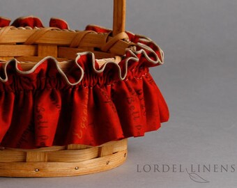 Food Words Basket Garter