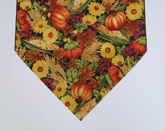 Fall/Thanksgiving Table Runner, Fall Harvest Table Runner, 72” Table Runner