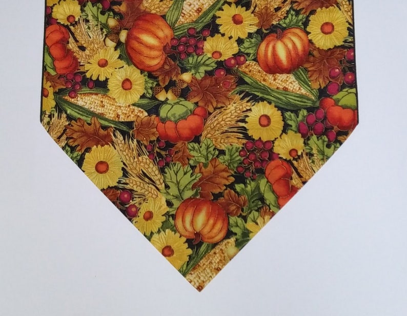 Fall/Thanksgiving Table Runner, Fall Harvest Table Runner, 72 Table Runner immagine 1