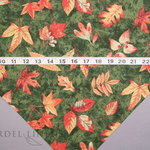 Fall Colors Small or Large Table Runner, 36 or 72 Fall Table Runner image 2