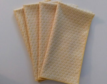 Honeycomb Table Napkins, Summer Table Napkins, Modern Table Napkins