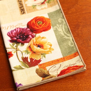 Fall Napkins, Set of 4 Cloth Napkins, Late Summer, Early Fall Decor, Table Accents image 1