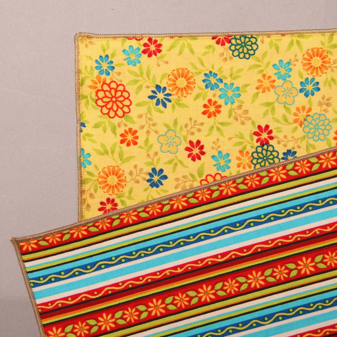 Bright Placemats Summer Placemats Modern Placemats Set of 4 Etsy
