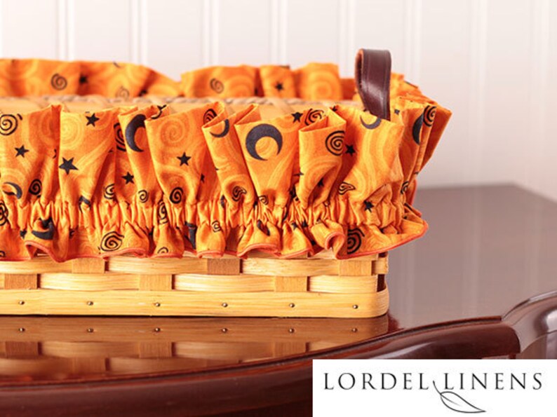 Halloween Basket Garter Orange and Black Basket Garter Black Etsy