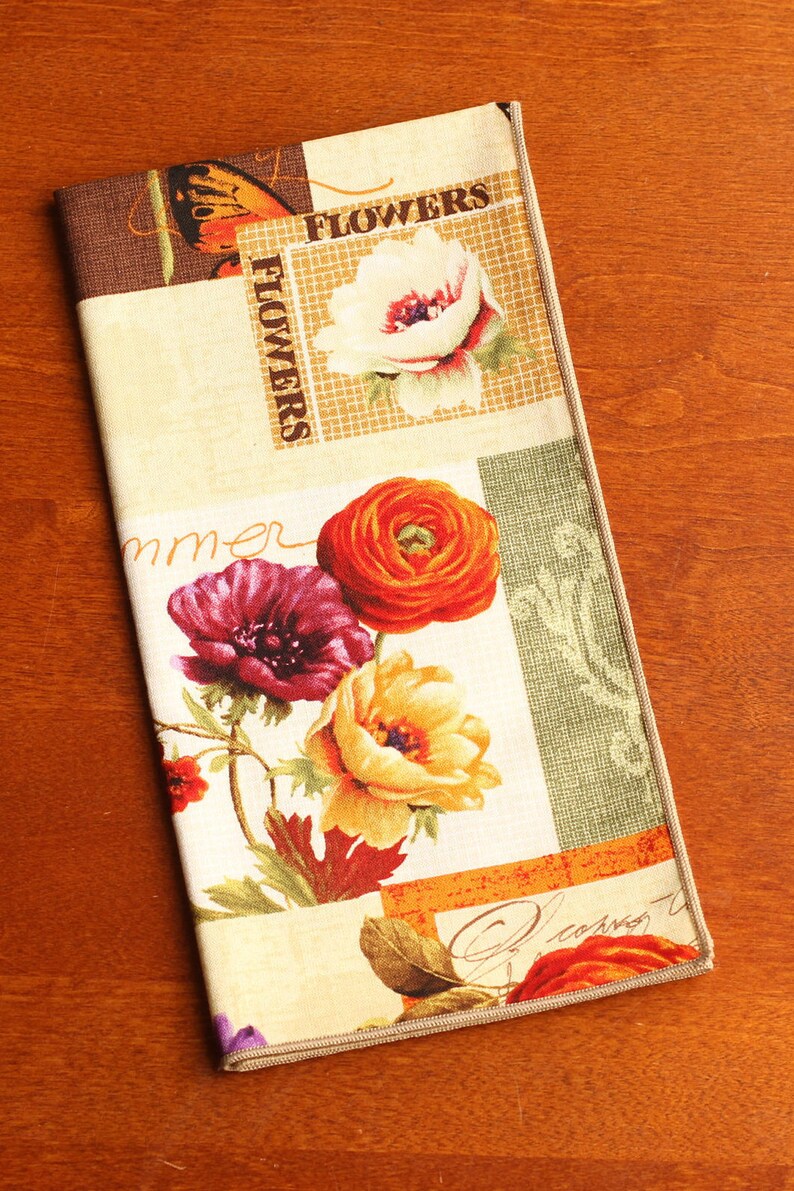 Fall Napkins, Set of 4 Cloth Napkins, Late Summer, Early Fall Decor, Table Accents image 3