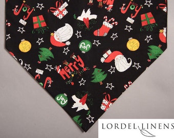 Merry Christmas Small or Large Table Runner, Christmas Home Decor, Table Linens, Christmas Gift