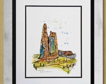Spider Rock, Canyon de Chelly AZ