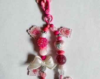 Kindle charm/ small bag charm - bookish girlie