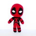 Deadpool Crochet Pattern - Instant Download - Amigurumi Plush Doll ...