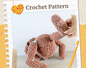 Alien Rock Buddy - Crochet Pattern - Amigurumi Plush Doll (PDF Pattern)