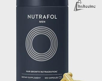 Nutrafol Men’s Hair Growth Supplement – Authentic Formula for Thicker, Stronger Hair | 120 Capsules | 1 Month Supply new AUTHENTIC