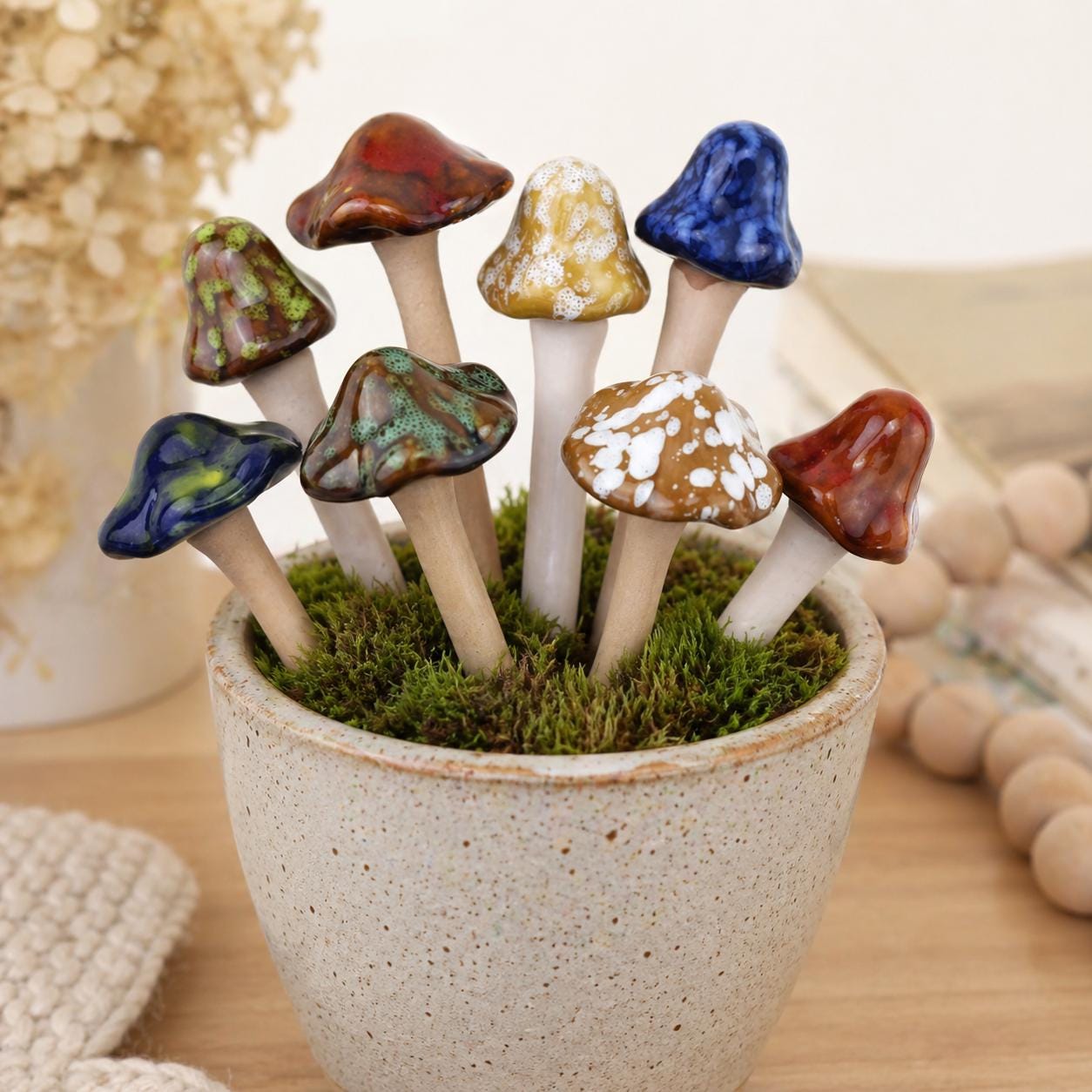 Pilze blumentopf - Etsy.de