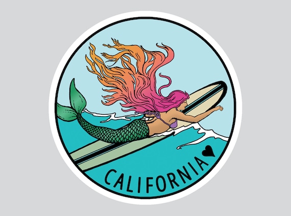 Wave California Love Decal Wave California Love Decal