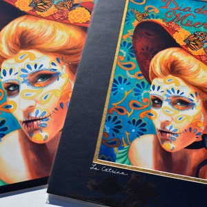 La Catrina / Dia De los Muertos / Day of the Dead Print - 12x16 - 11x17 by Ashley Bell