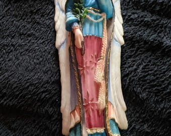 Vintage Lenox Angels Of Life Angel Of Eternity Figurine Hand Painted Pencil Angel Statue